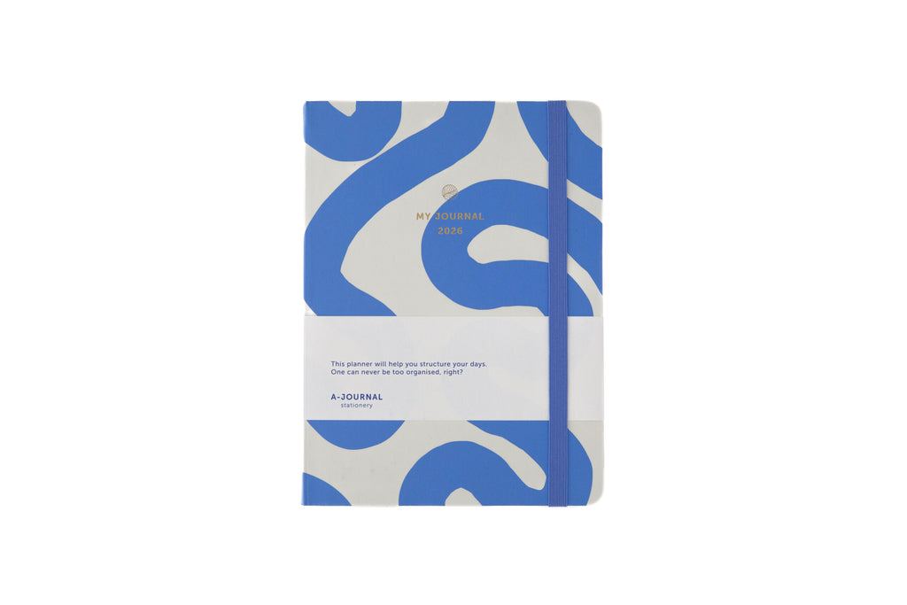 Kalender 2026 "My Journal" Flow Blue