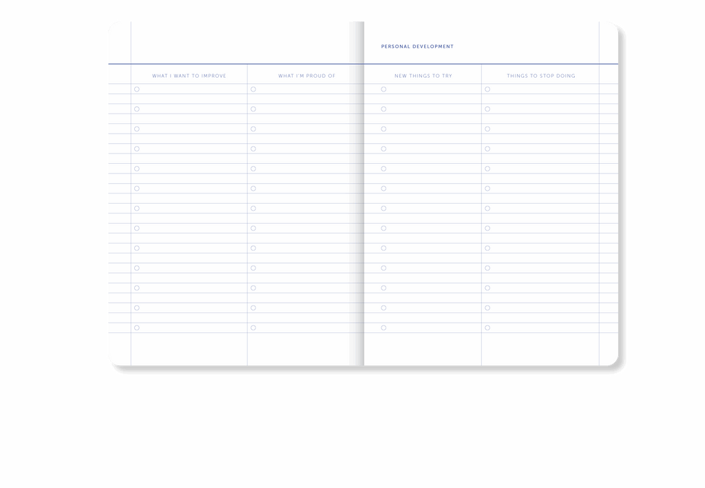 Kalender 2026 "My Journal A6" Flow Bordeaux