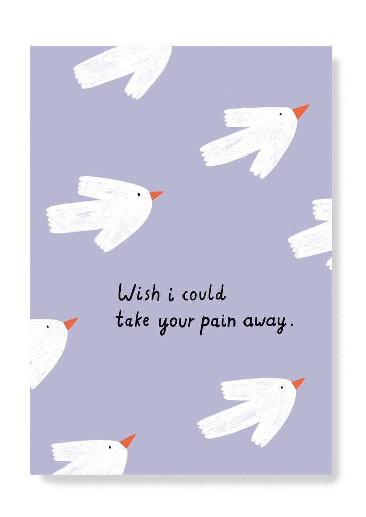 Postkarte "PAIN AWAY"