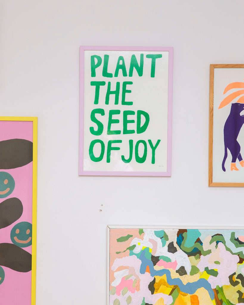 Riso Print "Plant the Seed of Joy"