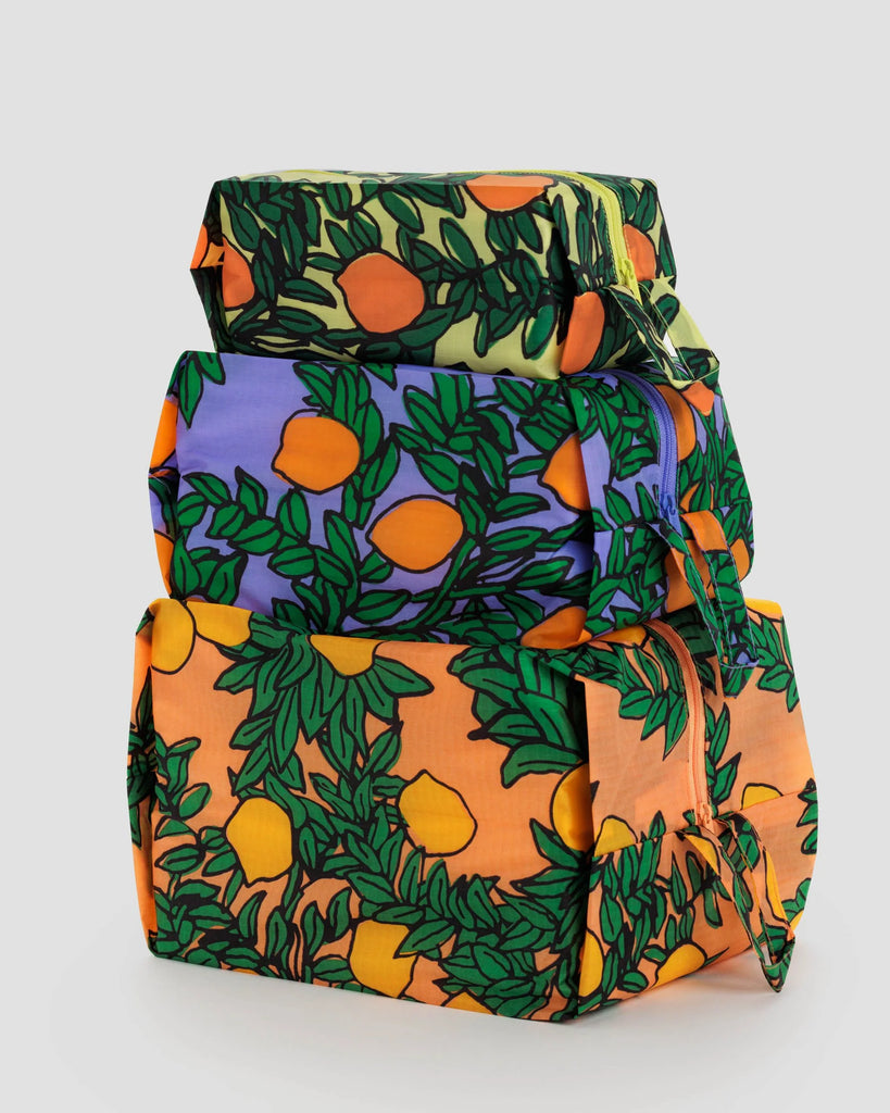 Taschen Set "3D Zip" - Oranges