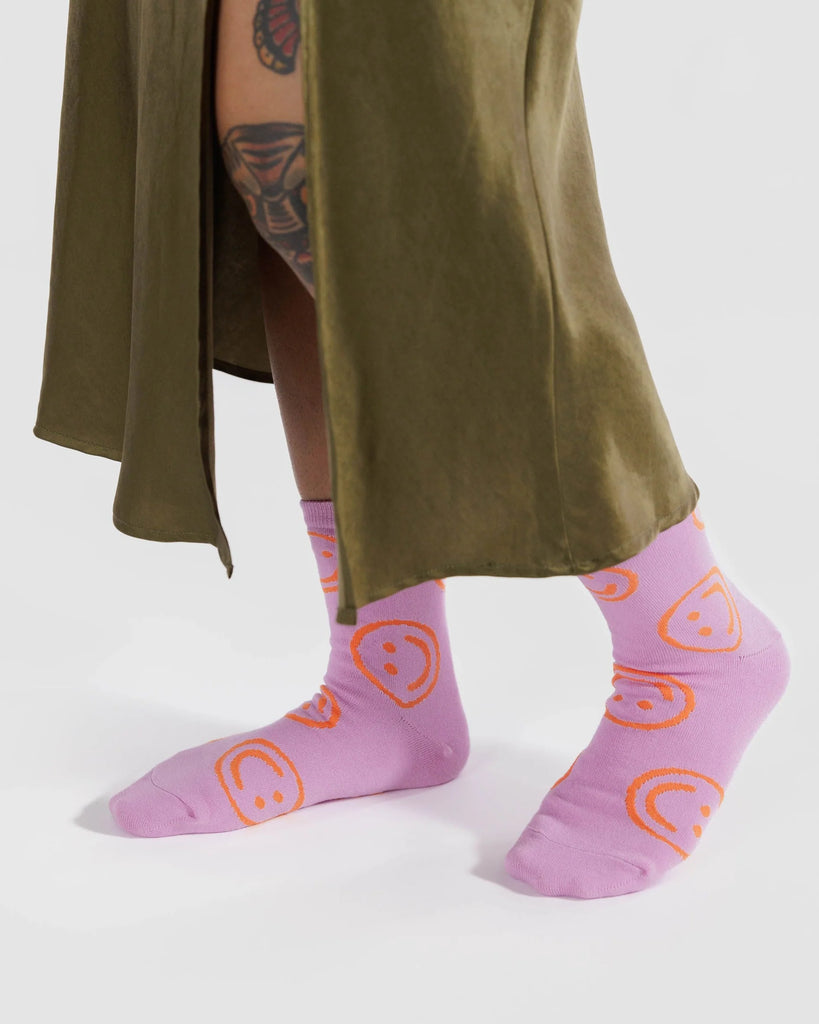 Socken "Crew Sock" - Peony Happy