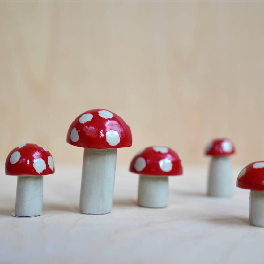 Keramik Objekt "Pilz #02"