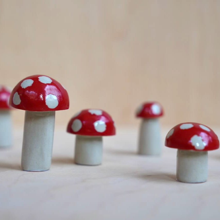 Keramik Objekt "Pilz #02"