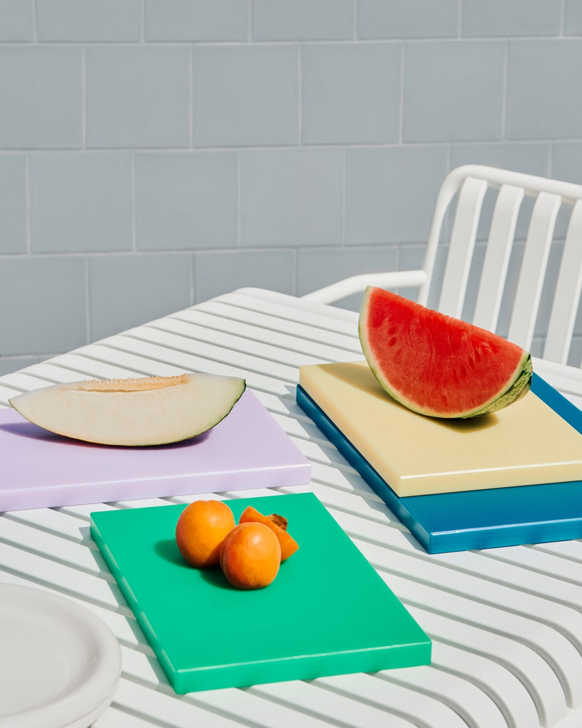 HAY Schneidebrett "Slice Chopping Board Medium" Red