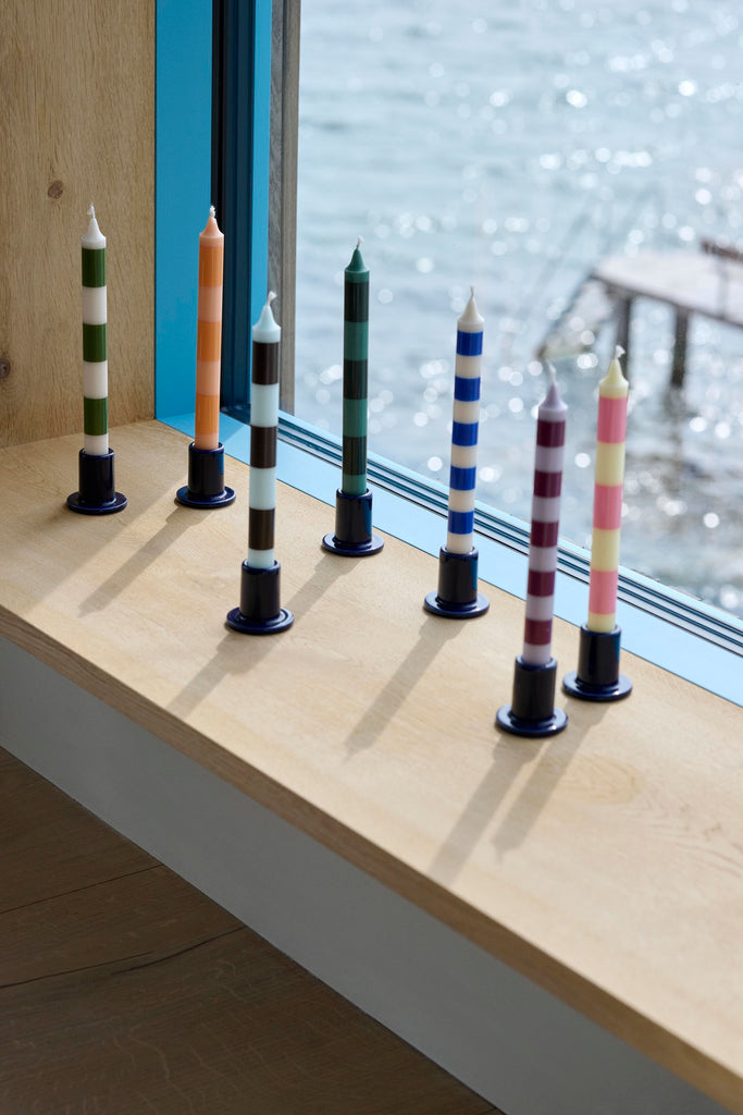 HAY Kerzenhalter "Tube" Dark Green