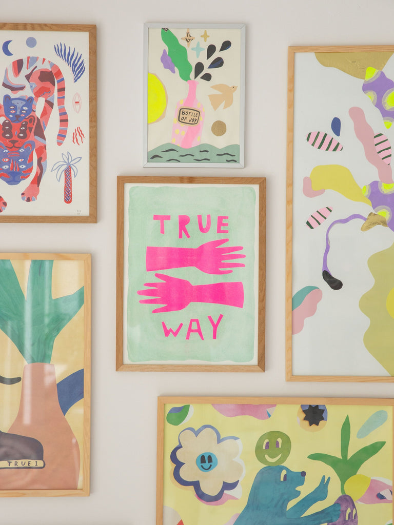 Riso Print "True Way"