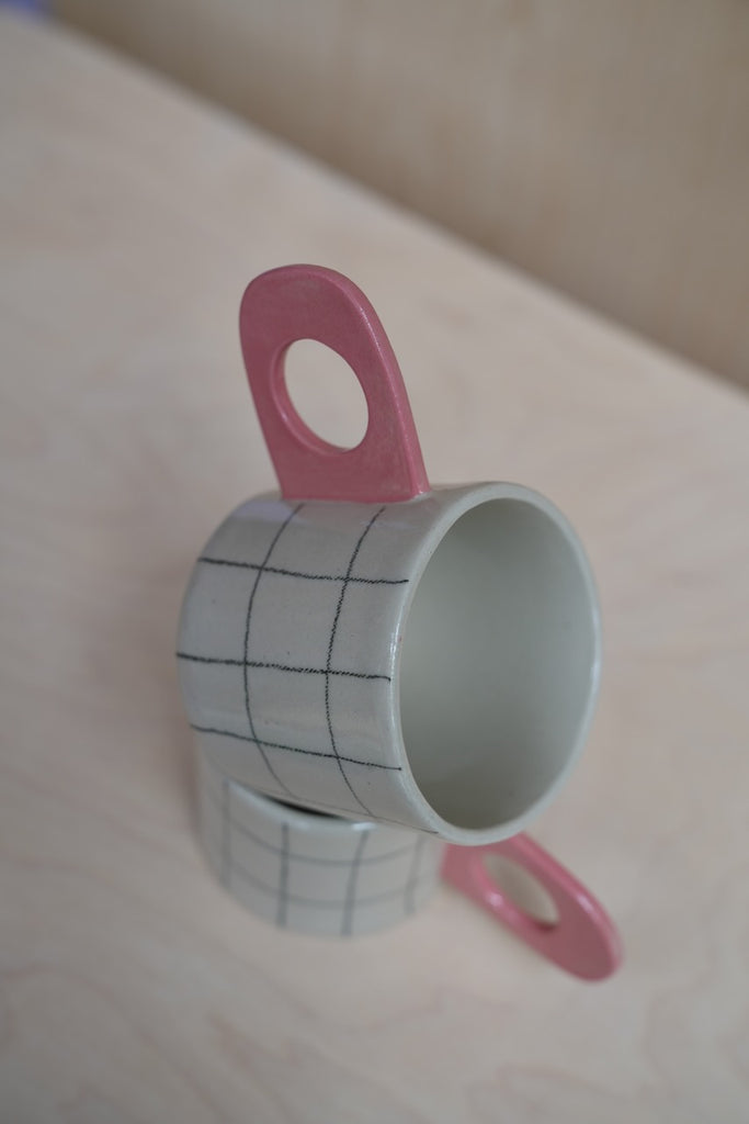 Keramik Unikat-Kunst Tasse "Simple" - #17