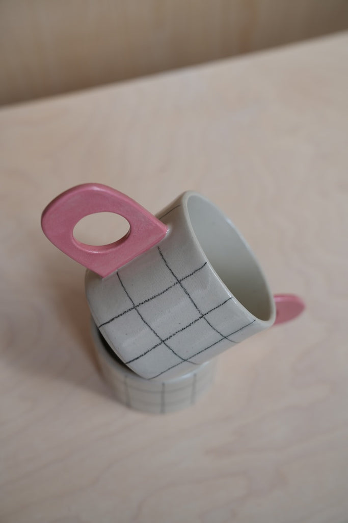 Keramik Unikat-Kunst Tasse "Simple" - #17