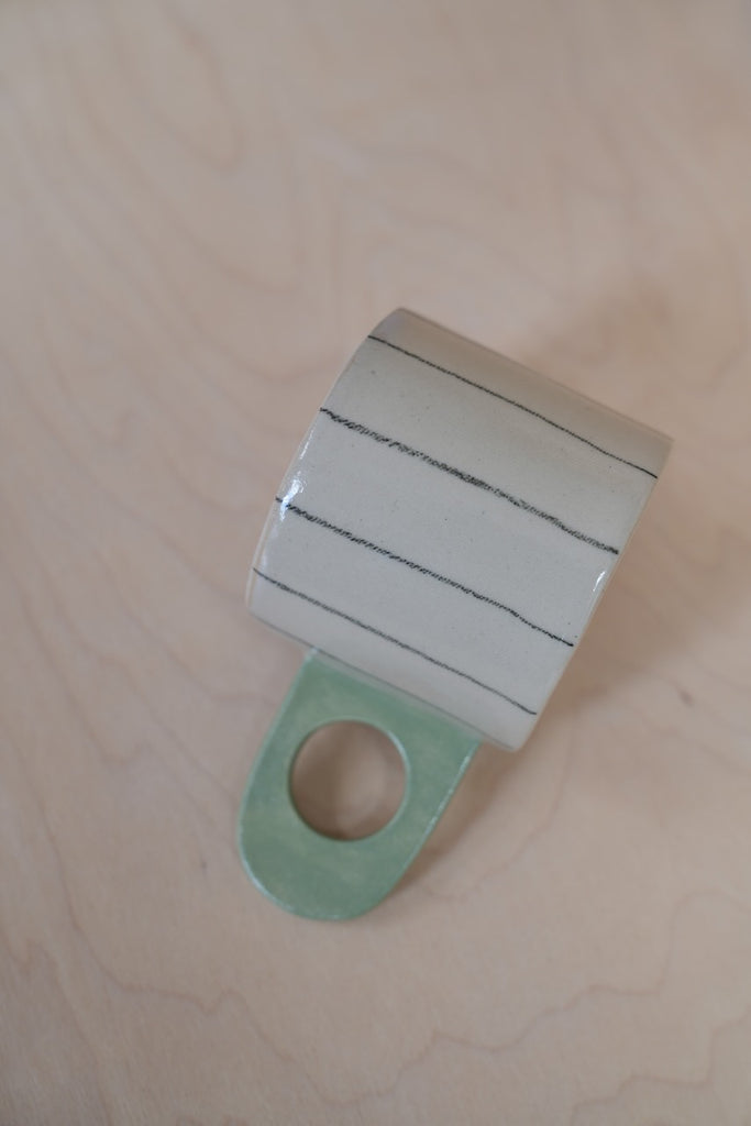 Keramik Unikat-Kunst Tasse "Simple" - #18