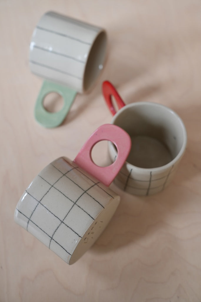 Keramik Unikat-Kunst Tasse "Simple" - #18