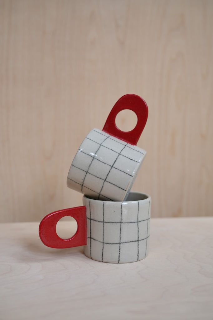 Keramik Unikat-Kunst Tasse "Simple" - #19