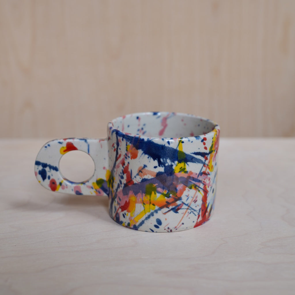 Keramik Unikat-Kunst Tasse "Speckles" - #20
