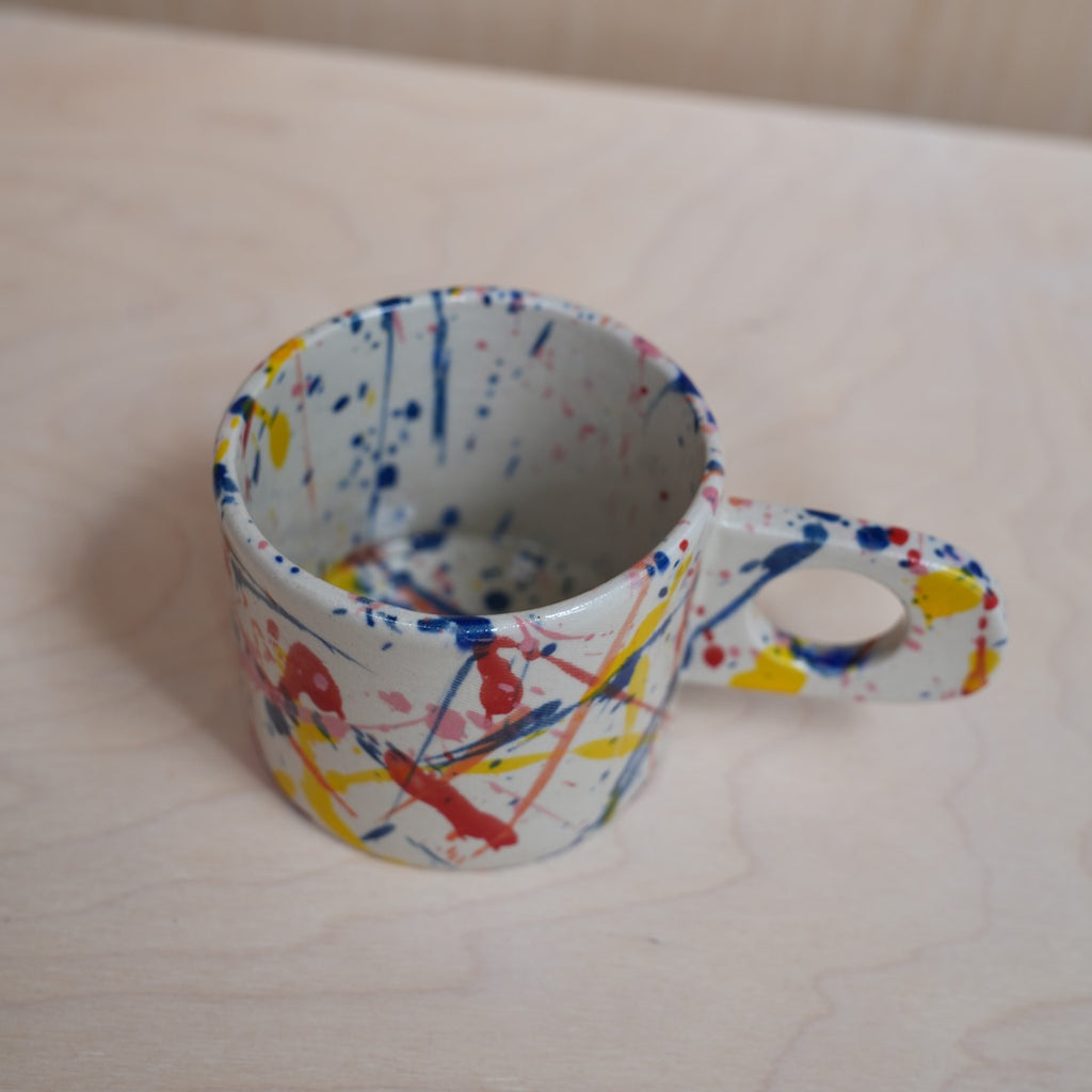 Keramik Unikat-Kunst Tasse "Speckles" - #20