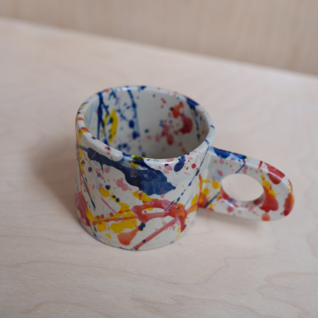 Keramik Unikat-Kunst Tasse "Speckles" - #22