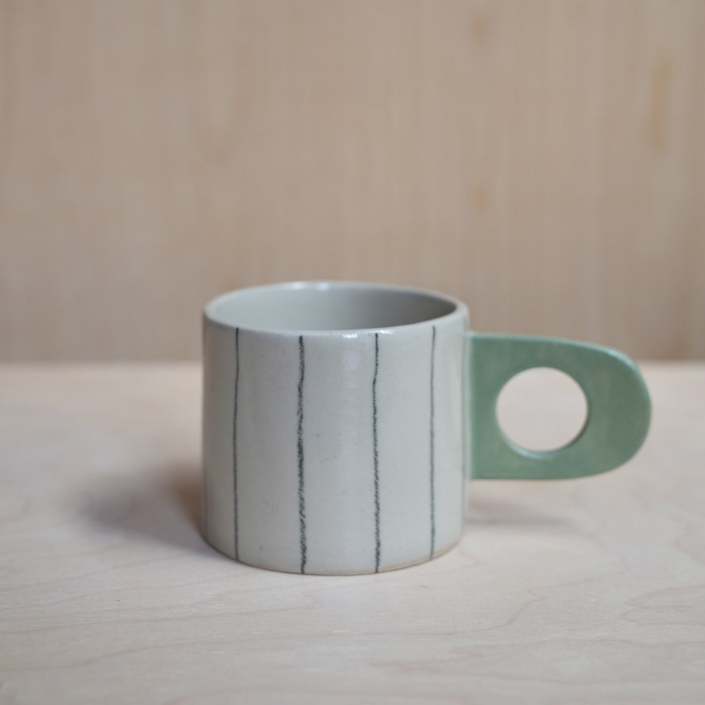 Keramik Unikat-Kunst Tasse "Simple" - #18