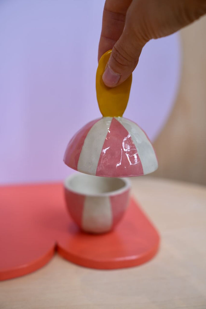 Keramik Unikat-Kunst Behältnis/Objekt "No 1"