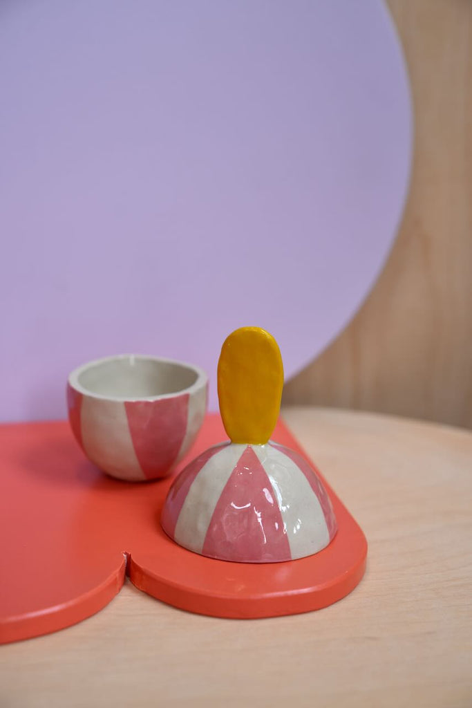 Keramik Unikat-Kunst Behältnis/Objekt "No 1"