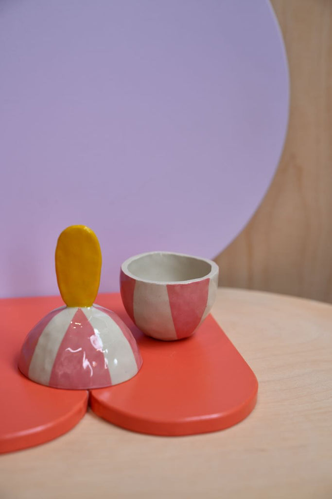 Keramik Unikat-Kunst Behältnis/Objekt "No 1"