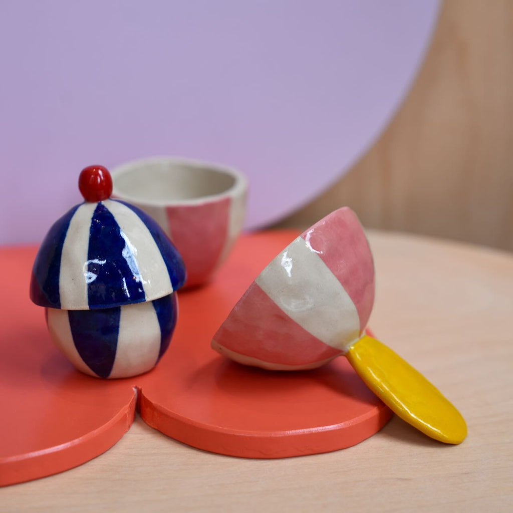 Keramik Unikat-Kunst Behältnis/Objekt "No 2"