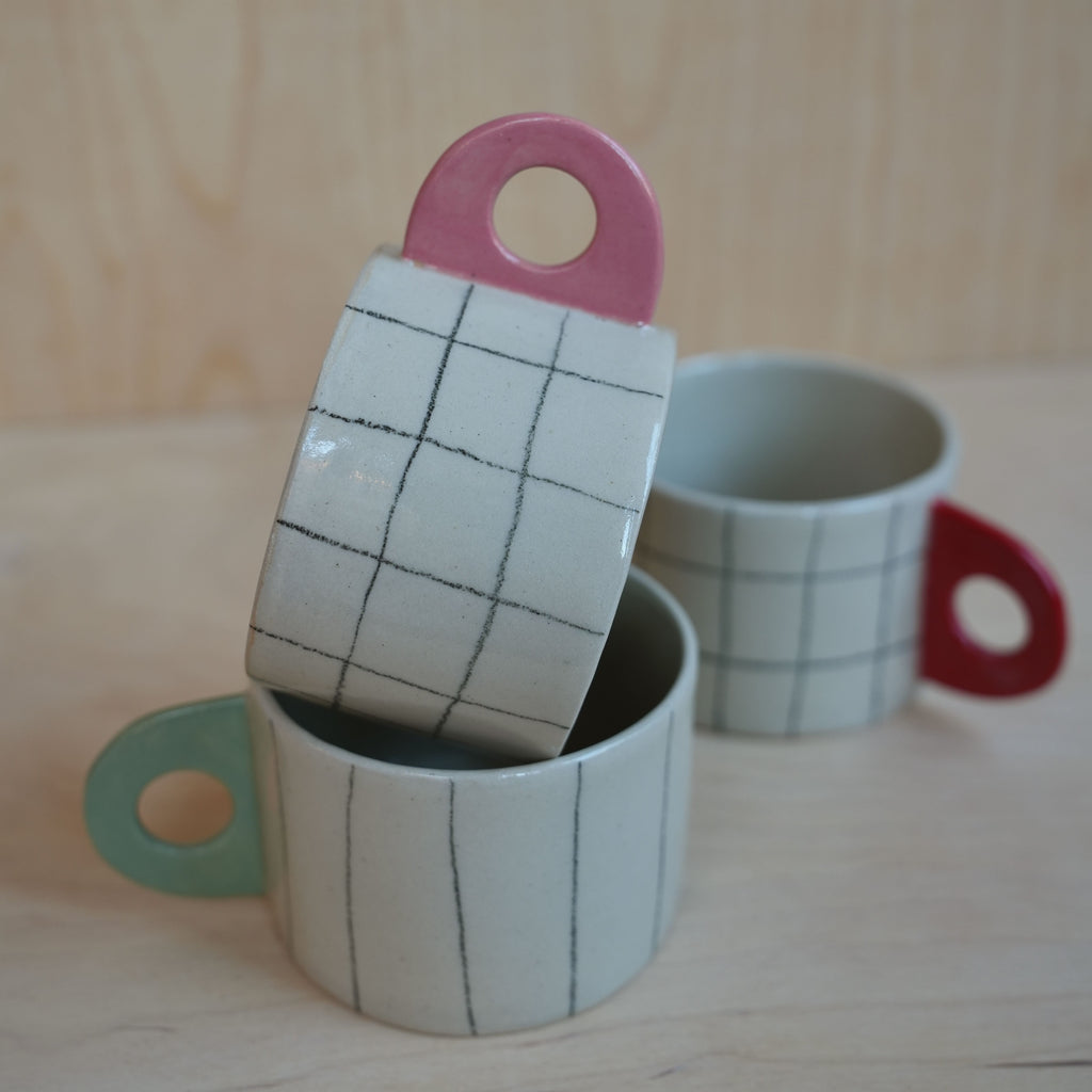 Keramik Unikat-Kunst Tasse "Simple" - #11