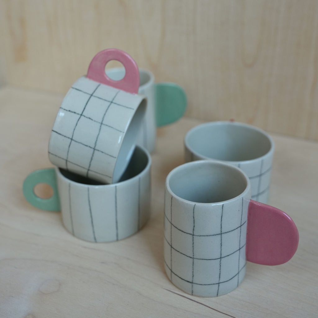 Keramik Unikat-Kunst Tasse "Simple" - #16