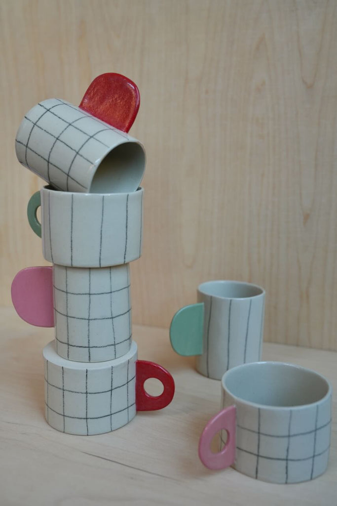 Keramik Unikat-Kunst Tasse "Simple" - #16