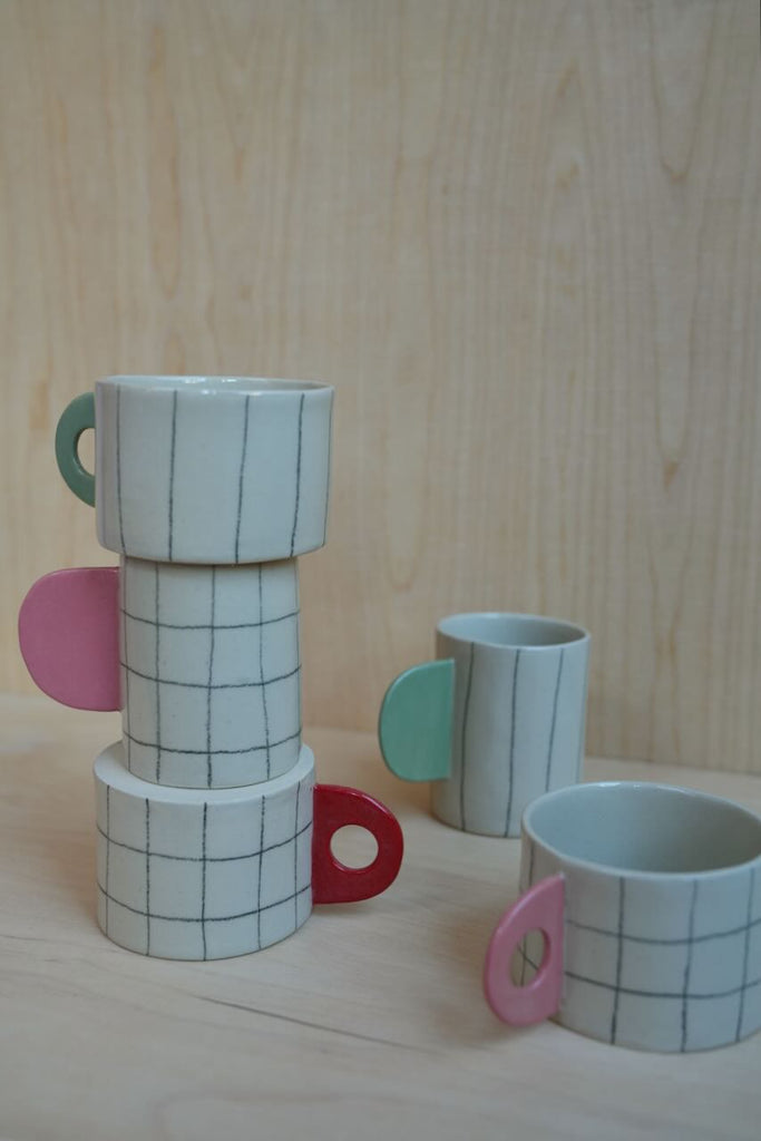 Keramik Unikat-Kunst Tasse "Simple" - #11