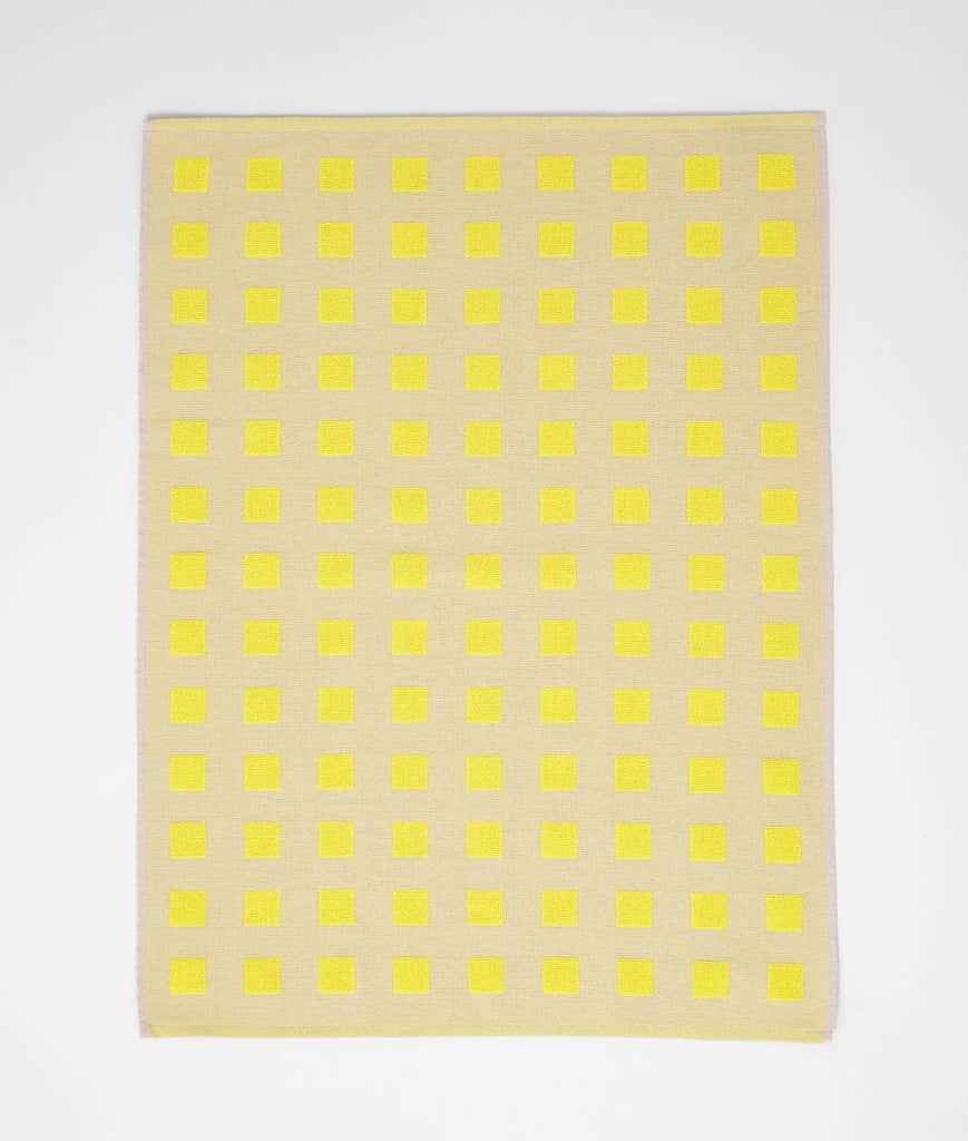 Geschirrtuch "Squares" Oat/Yellow