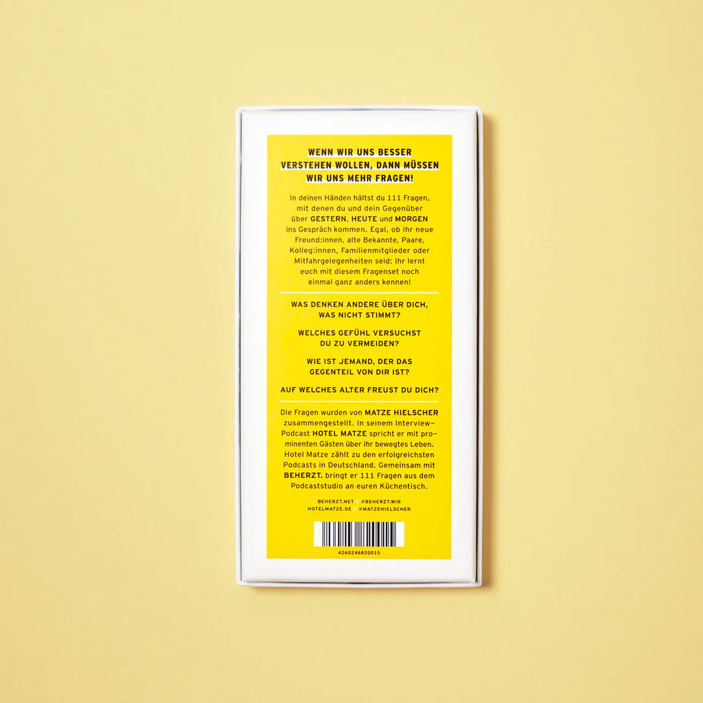 Karten Set "darf ich dich das fragen?"