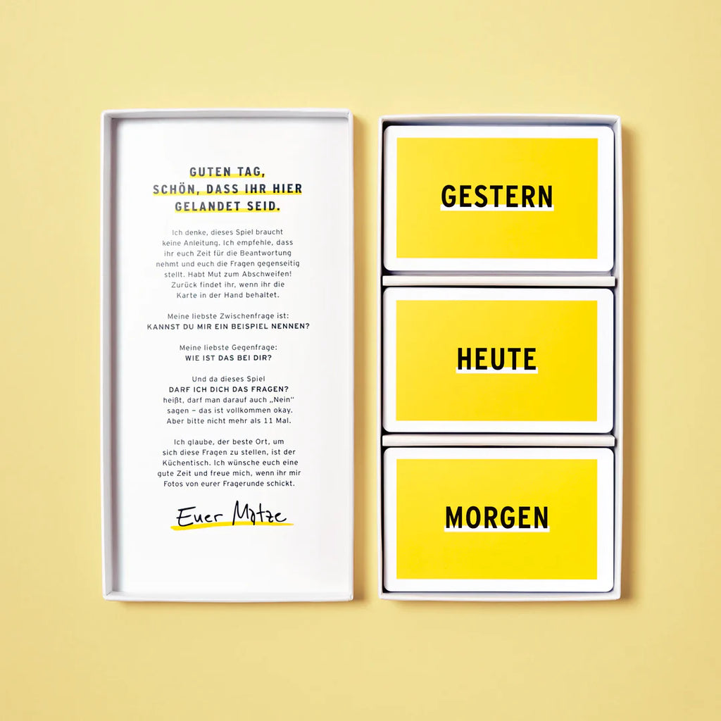Karten Set "darf ich dich das fragen?"