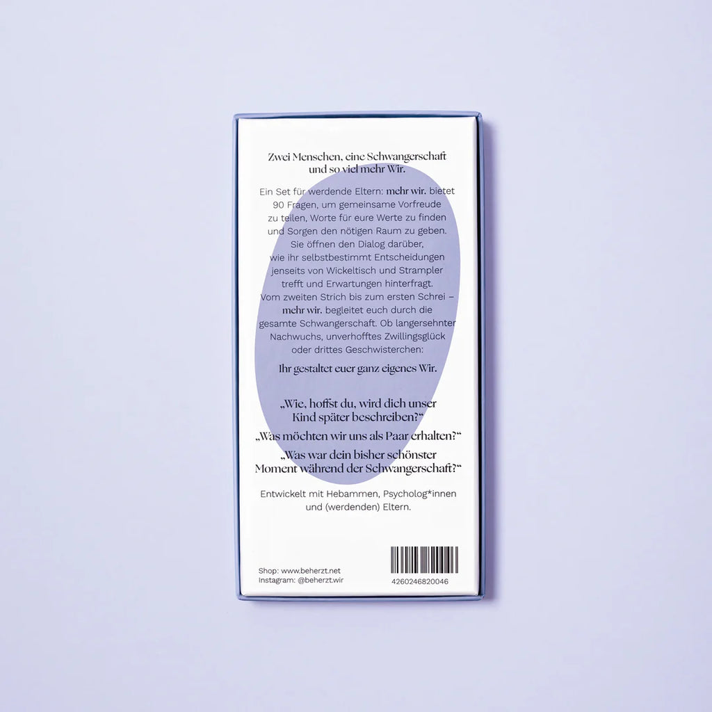 Karten Set "mehr wir"