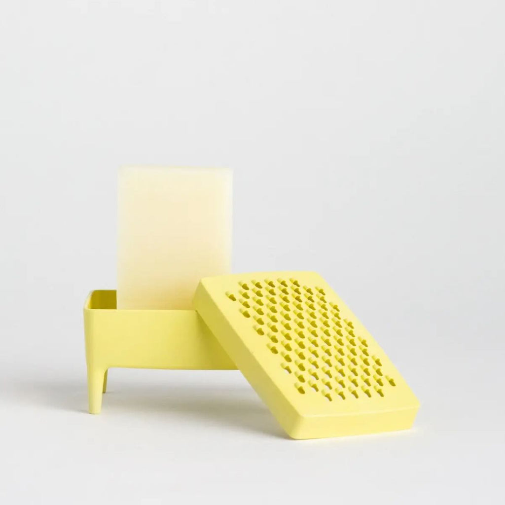 Seifenablage "bubble buddy kits + soap" mellow yellow