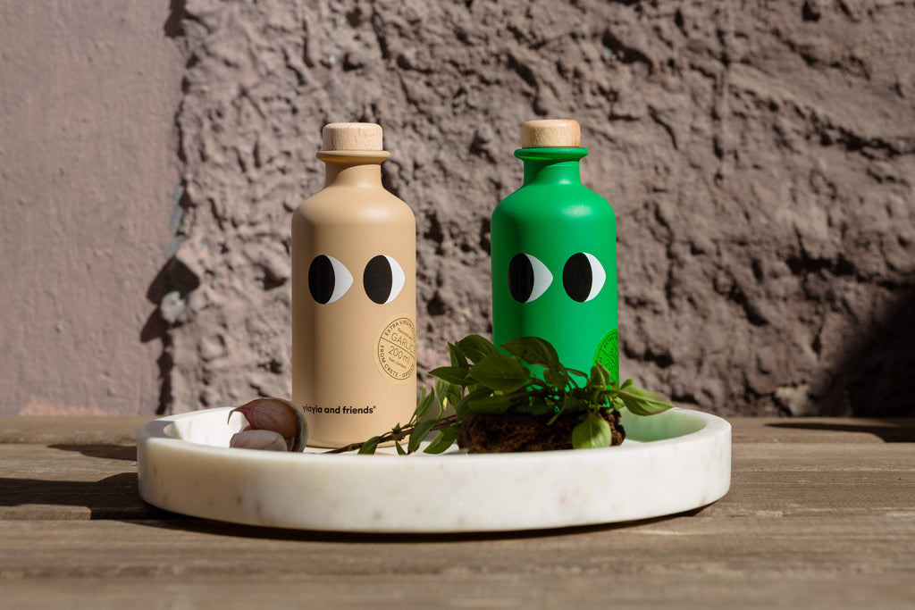 Natives Olivenöl "Knoblauch" 200ml