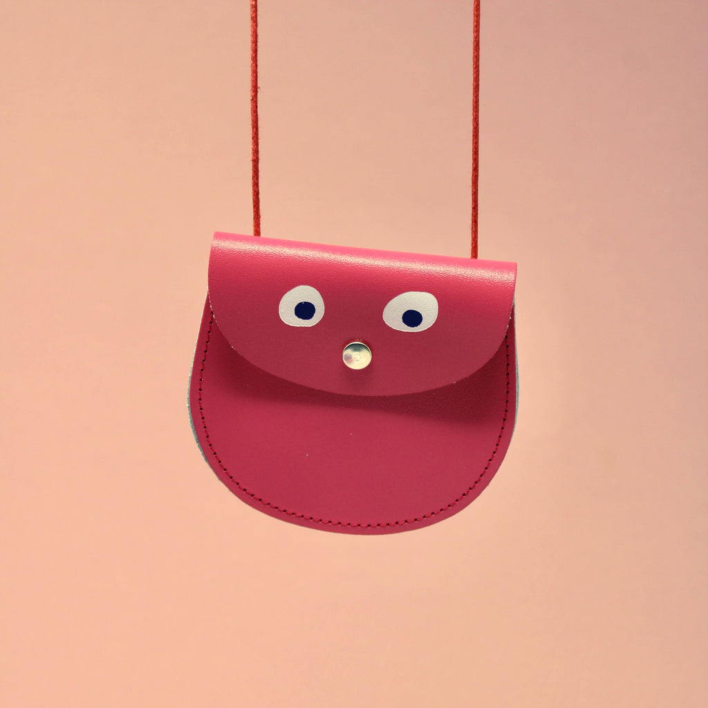 Geldbörse "Googly Eye String" Grün