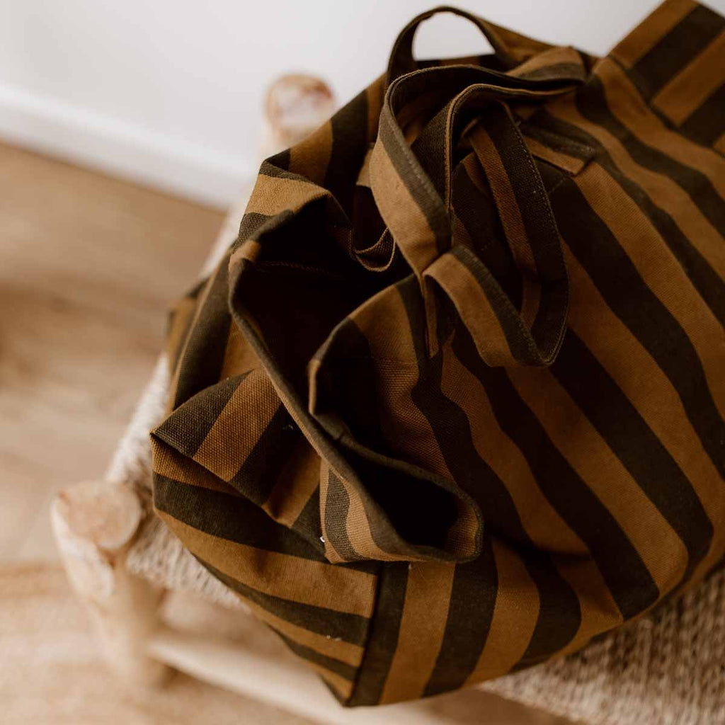 Tasche "Elisa Bag" Stripes Cumin