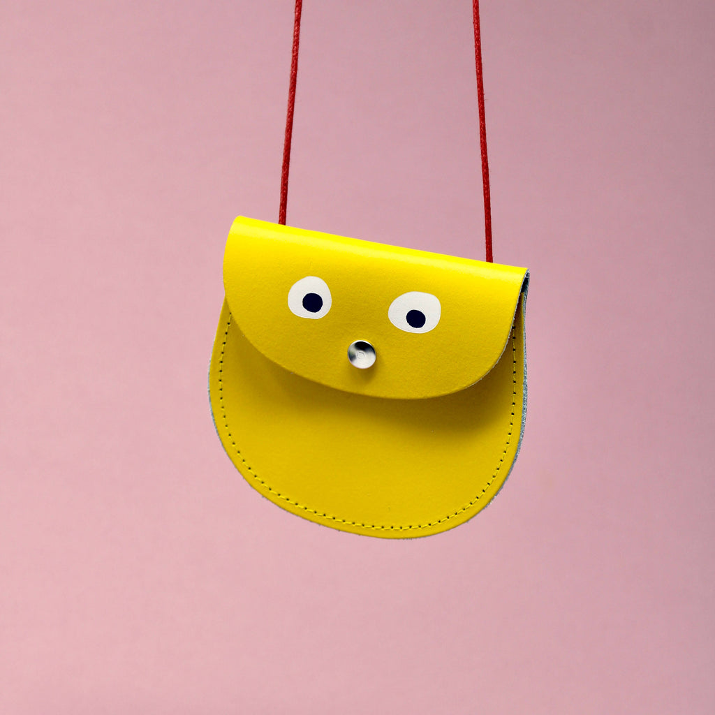 Geldbörse "Googly Eye String" Grün