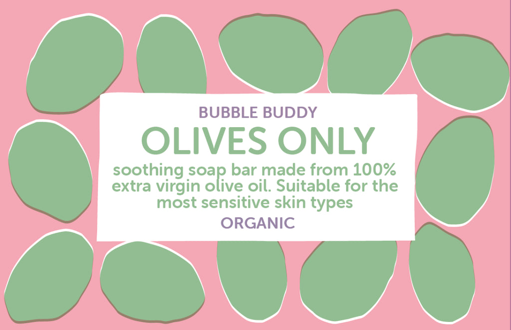 Seife "olives only bars"