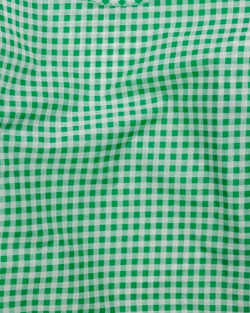 Tasche "Standard Baggu" - Green Gingham