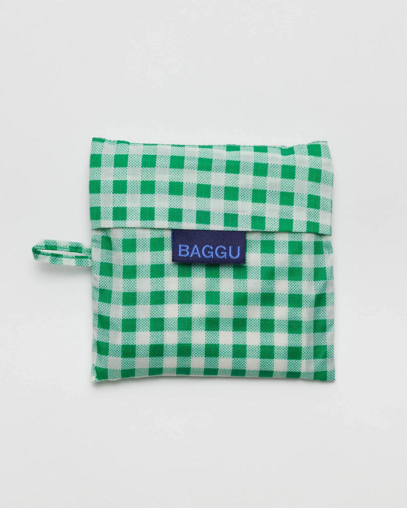 Tasche "Standard Baggu" - Green Gingham