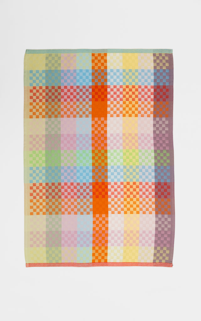 Tea Towel "checkered check" #58A