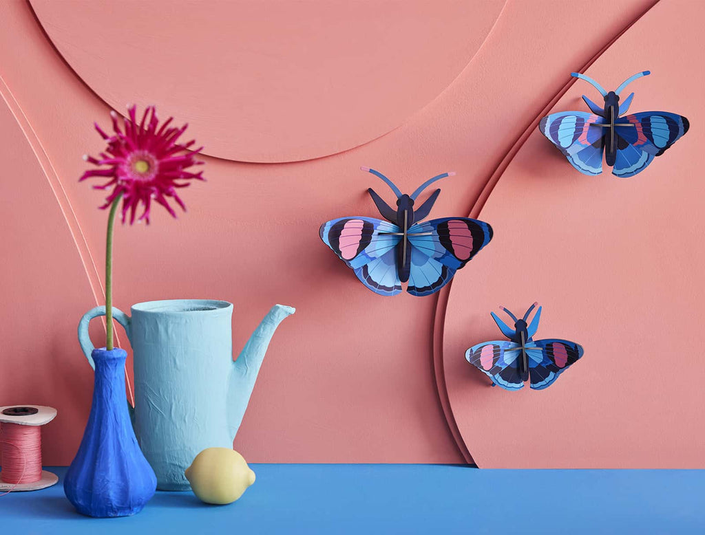 Paper Art "Peacock Butterflies" 3er Set