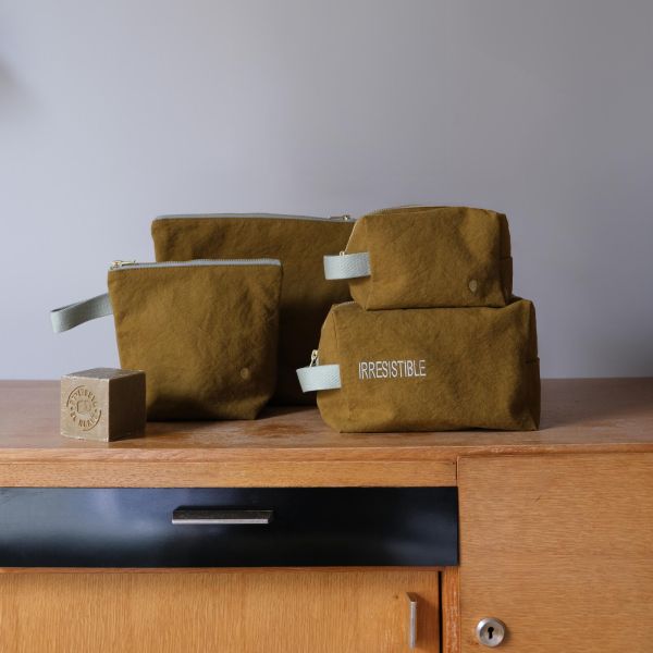 Kulturtasche "POUCH CUBE" Nuts - PM