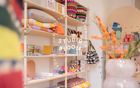 Studio Bloom Concept Onlineshop - Design & farbenfrohe Kostbarkeiten