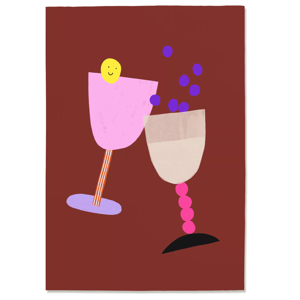 Postkarte "Cheers"