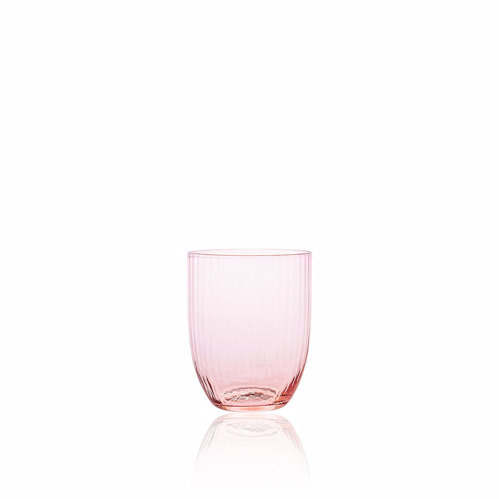 Trinkglas "BAMBOO TUMBLER" rosa