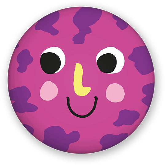 Button "COOL BERRY"