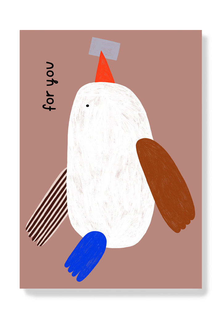 Postkarte "BIRTHDAY BIRD"
