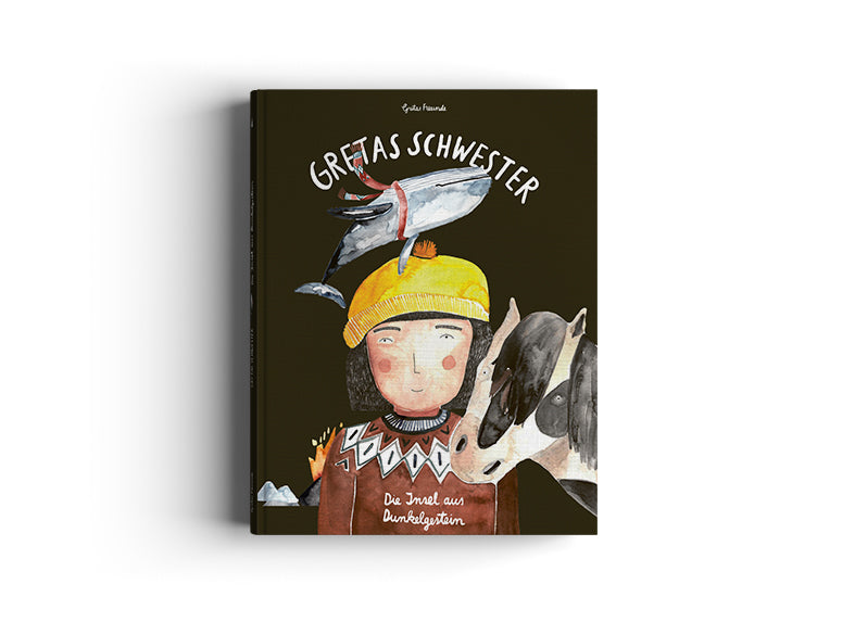 Kinderbuch "GRETAS SCHWESTER - DIE INSEL AUS DUNKELGESTEIN - KINDERBUCH"