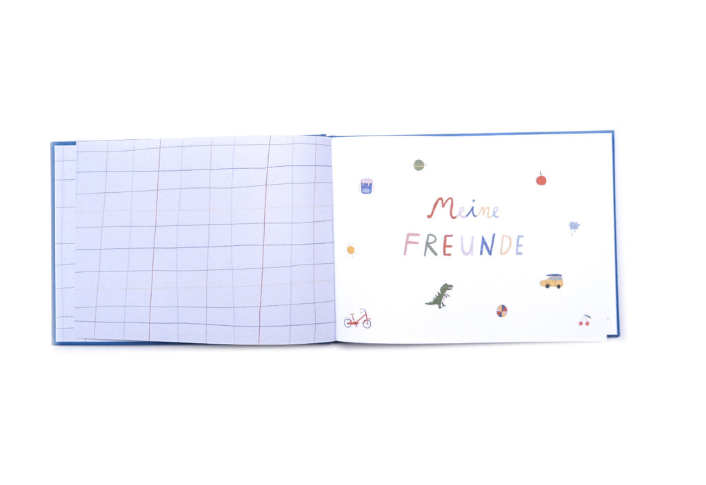 Freundebuch "MEINE FREUNDE" Grün